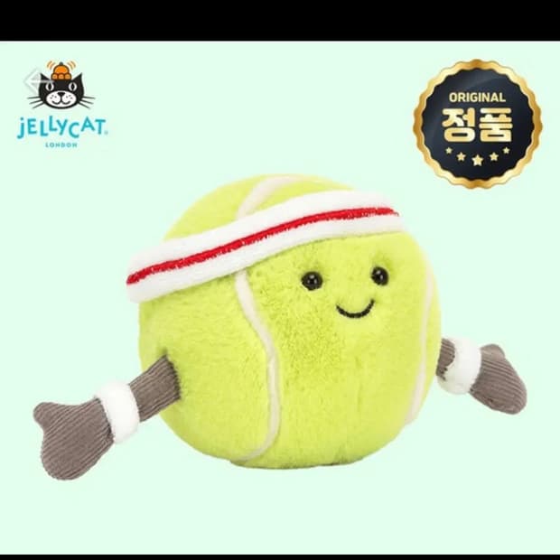 젤리캣 테니스공 인형