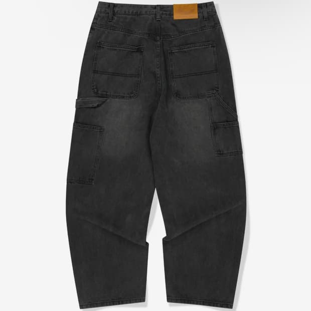 DRAGGY WORK PANTS (D.BLACK)
