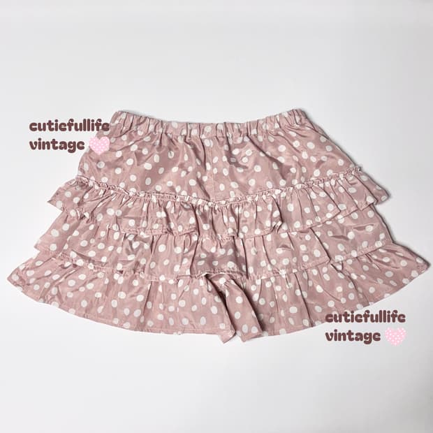 인디핑크 도트 큐롯