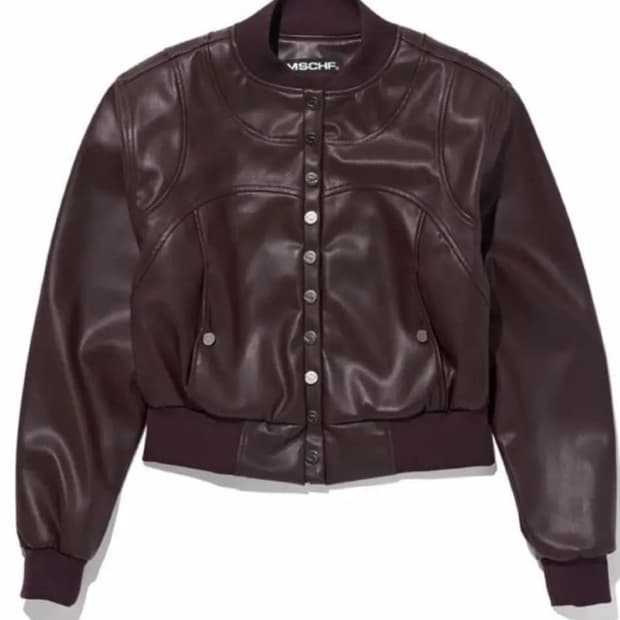 미스치프 버건디 자켓