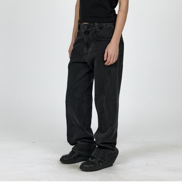플라스틱프로젝트 MPa DRIFT DENIM PANTS