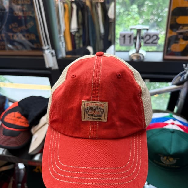 Polo country 트러커캡 os
