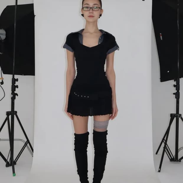 새상품) 비엔프롬 스터디 웨이스트 벨트 드레스