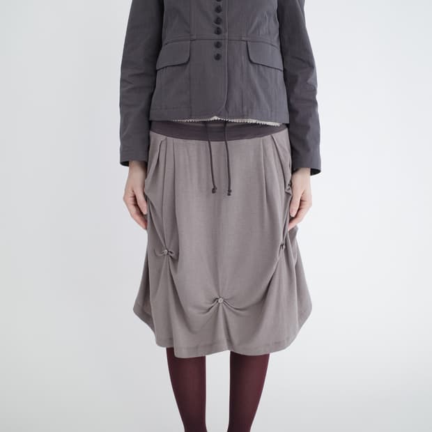 산코파퓨엘라 Multiple button jacket (Charcoal)