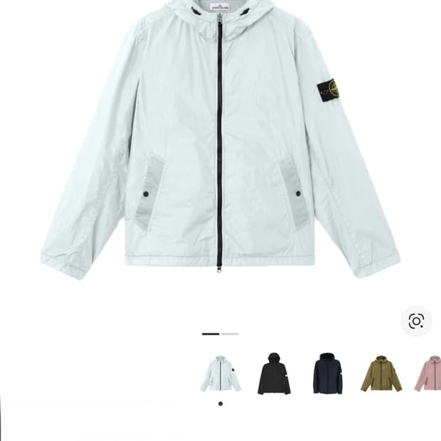 [XL] 26ss 스톤아일랜드 크링클랩스 NY 후드 자켓