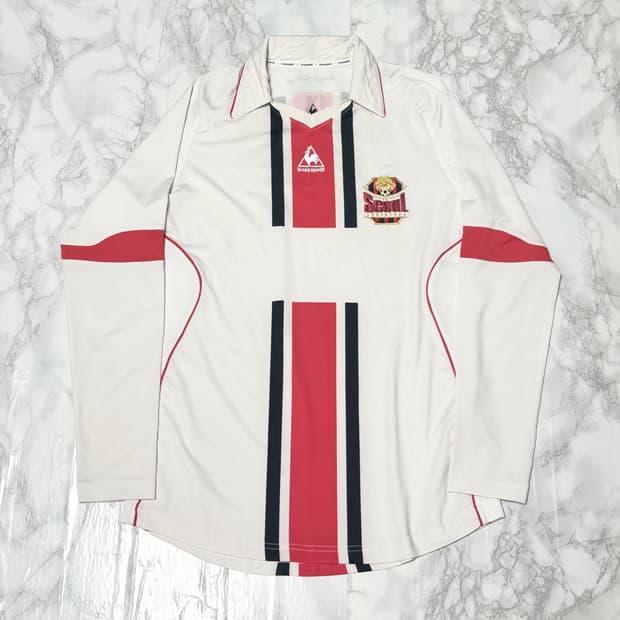 르꼬끄 서울 FC 어웨이 15-16 선수 지급용 긴팔 유니폼 축구