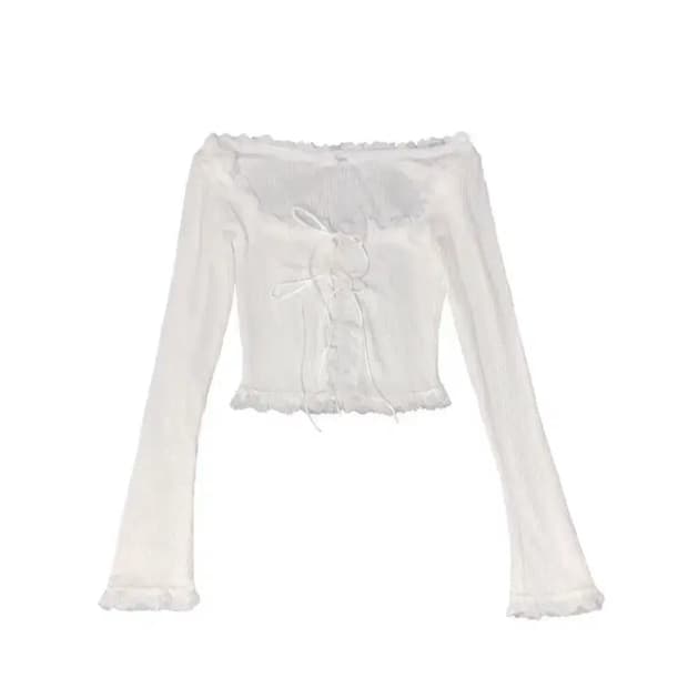 스젠 스텔라 가디건 화이트 (새거)