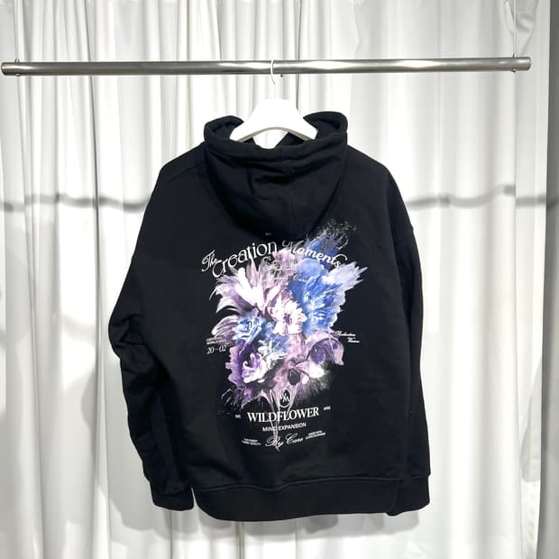 (50) 우영미 플라워 다잉 후드티