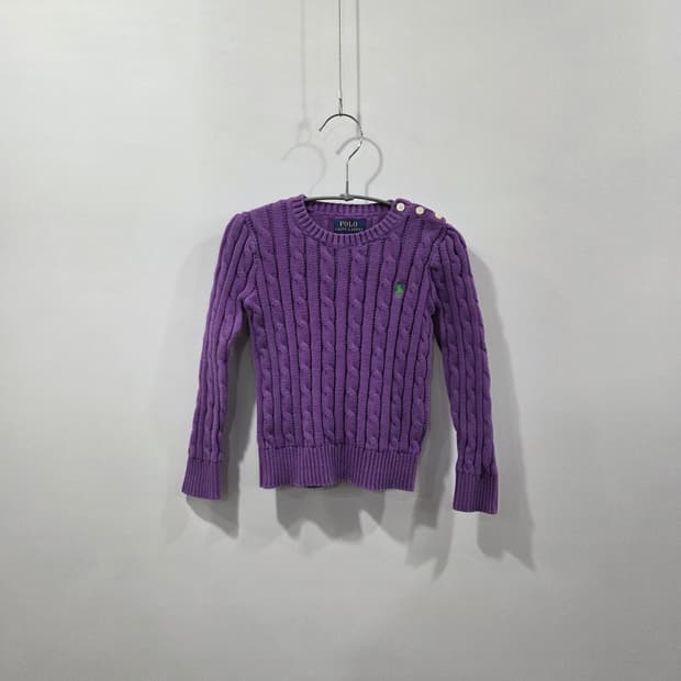 폴로랄프로렌 걸즈 케이블 니트 5