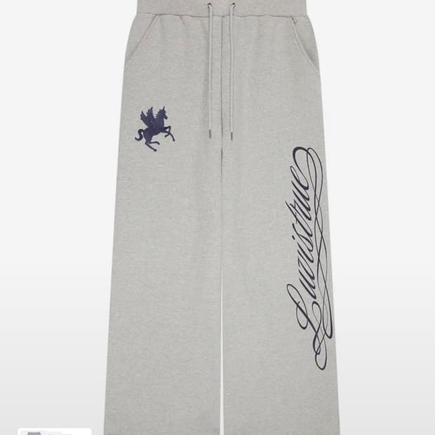 러브이즈트루 EL UNICORN TRAINING PANTS(GRAY)