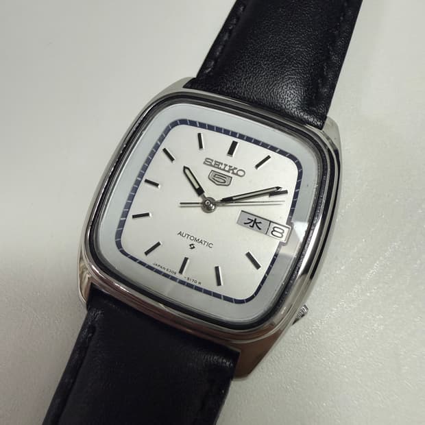 80s SEIKO 5 Automatic 6309 빈티지 오토매틱 화이트