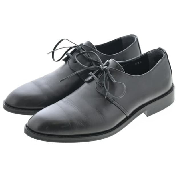 꼼데가르송 트리콧 레이디스 레더 드레스슈즈