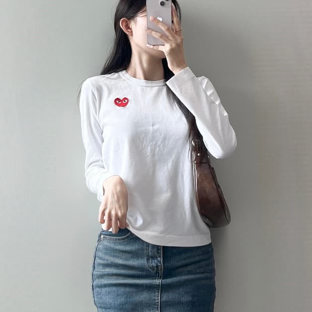 꼼데가르송 롱슬리브