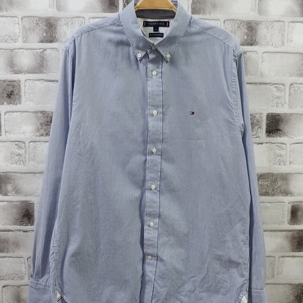 95 타미 스트라이프 셔츠 M 742