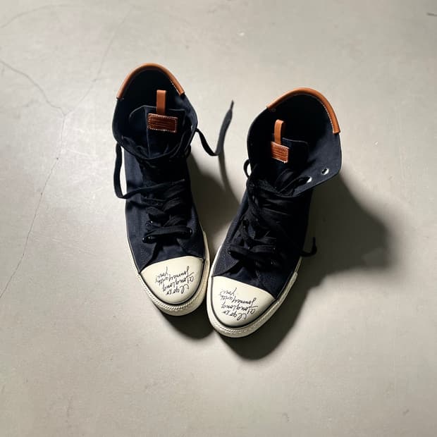 서스콰치 패브릭 x 컨버스 Canvas High “Cola”