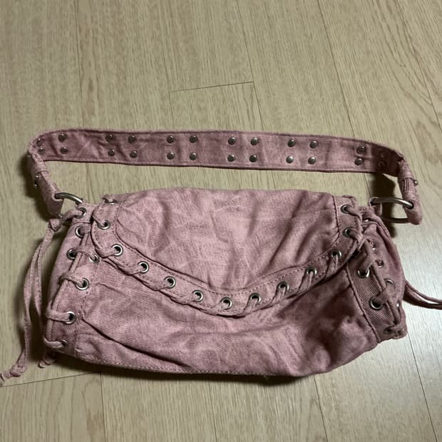 자라 핑크 숄더백