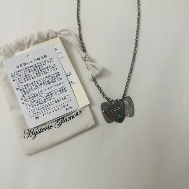 히스테릭글래머 피크 목걸이