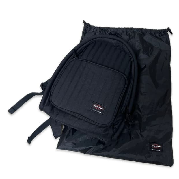 [OS] 이스트팩X크레이그그린 퀼티드 백팩 블랙