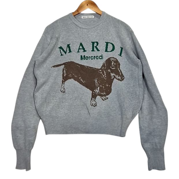 Mardi mercredi 마르디 메크르디 도그 니트
