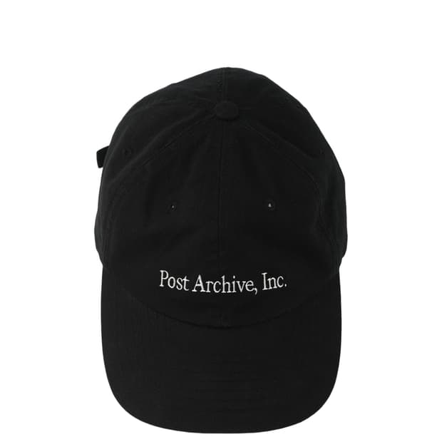 (구매)포스트아카이브팩션 코퍼레이션캡 블랙