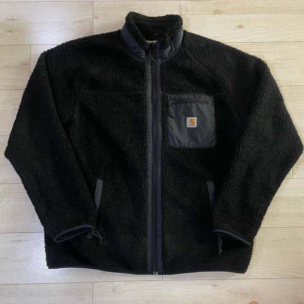 [XXL] 칼하트 wip 후리스 자켓 플리스 프렌티스 라이너 블랙 2XL