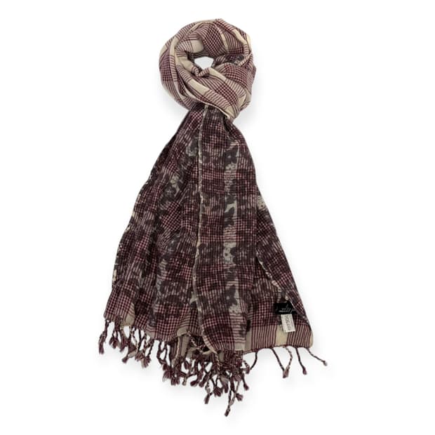 꼼데가르송 패턴 머플러 목도리