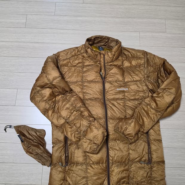 몽벨 슈페리어 남성 다운 EX800 브라운 XL 경량패딩