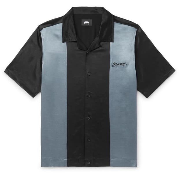 Stussy 스투시 새틴 셔츠