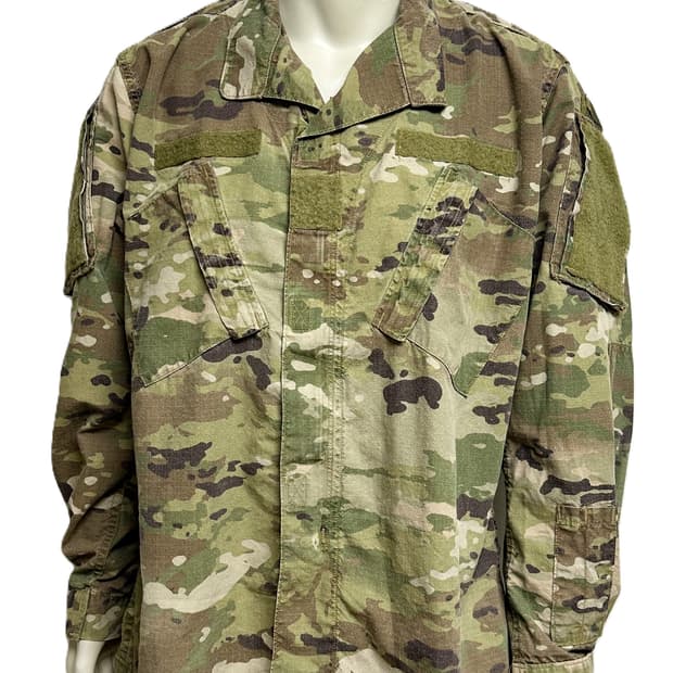 미군 OCP 멀티캠 전투복 상의 (L/XL) (XL) (만원샵)