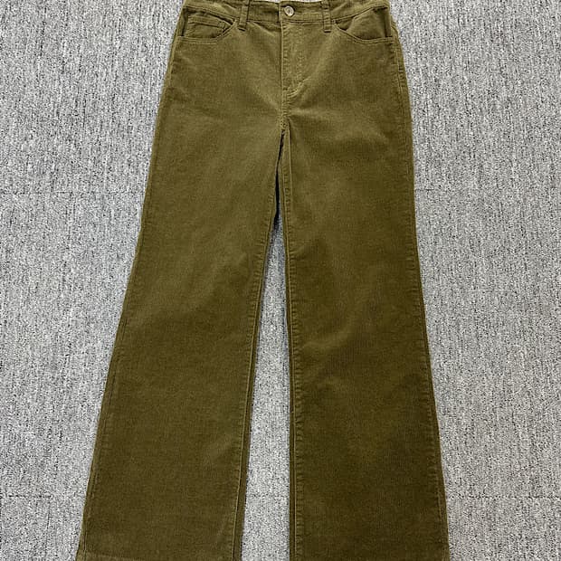 게스 코듀로이 와이드 팬츠 29-30인치 