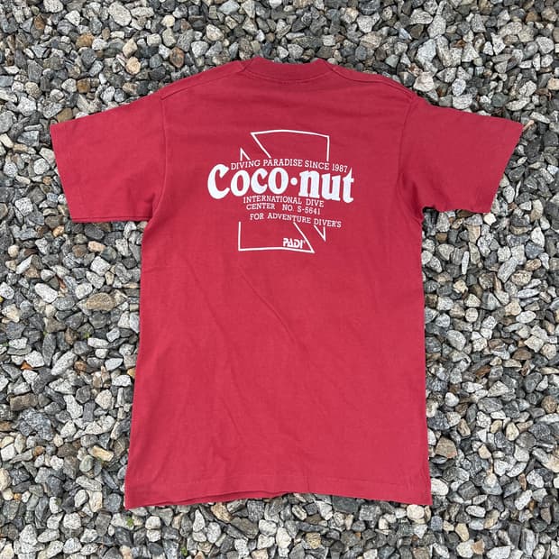 90s Fruit of the Loom(USA)빈티지 나염티