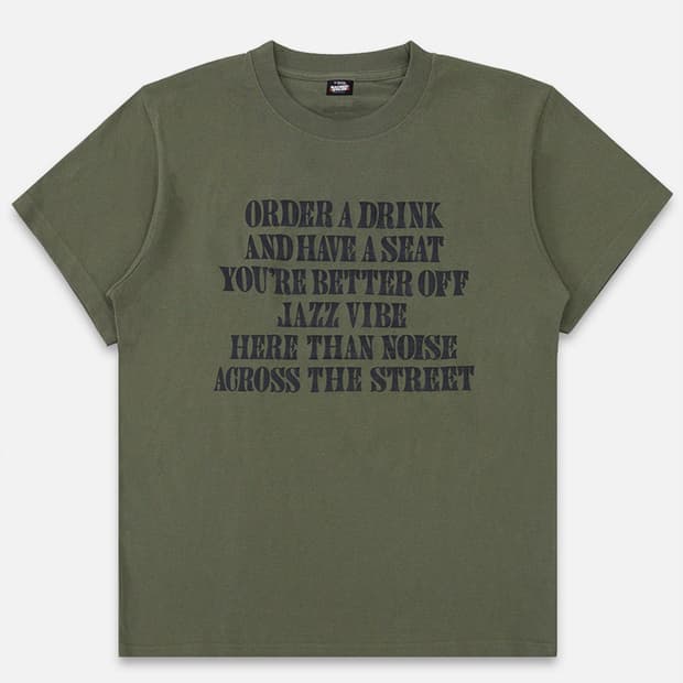 올리언스 Bootnill Jazz t-shirts (Khaki)