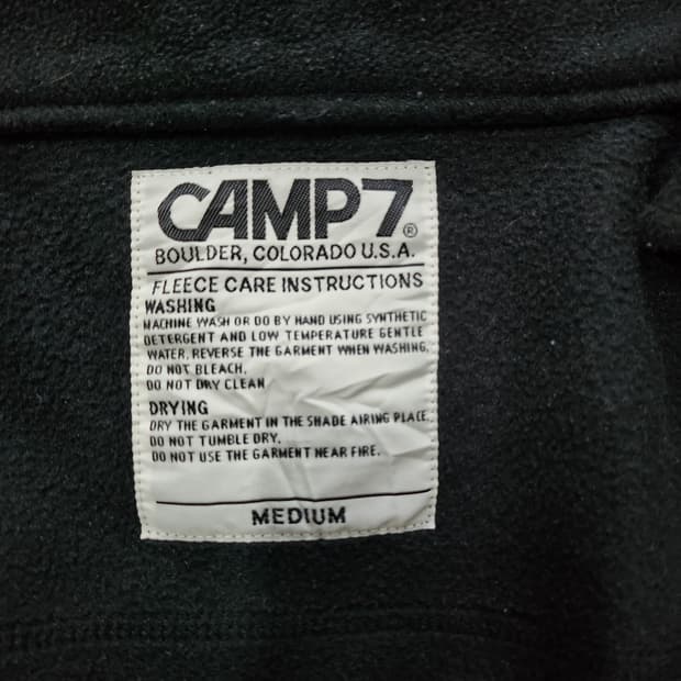 캠프7 집업 플리스