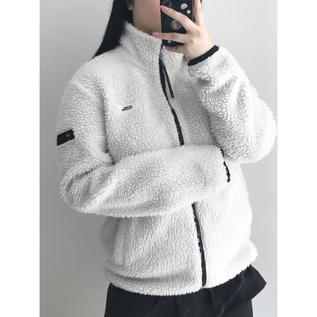 내셔널지오그래픽 뽀글이 플리스 M