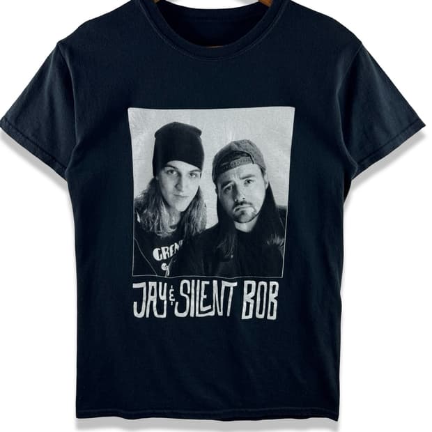 Jay and Silent Bob 그래픽 티셔츠4256