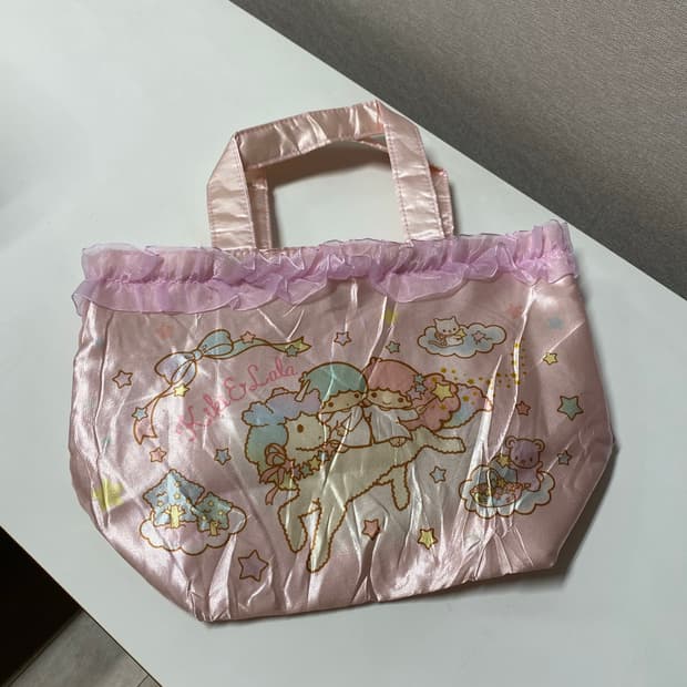 산리오 리틀트윈스타 키키라라 토트백