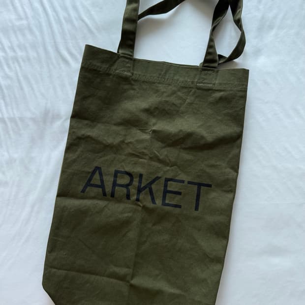 아르켓 ARKET 토트백 에코백 (카키)