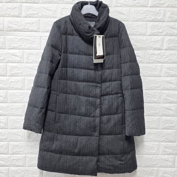 택포//소울 여성 헤링본 다운 코트 새상품