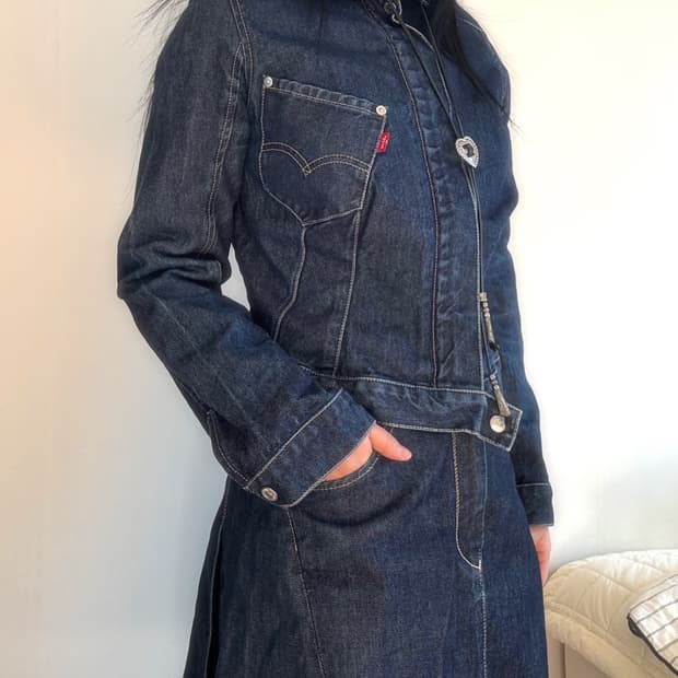 리바이스 엔지디어드 진 자켓