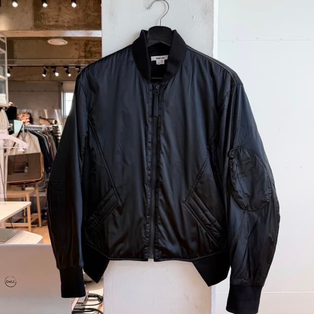 헬무트랭 나일론 봄버 자켓