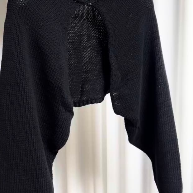 엣더베이글 볼레로 블랙