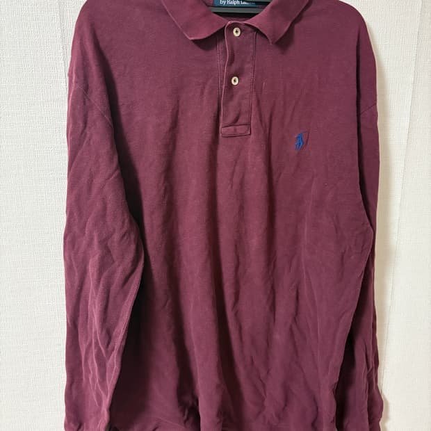폴로랄프로렌 버건디 카라티 L 러블리힙 러힙