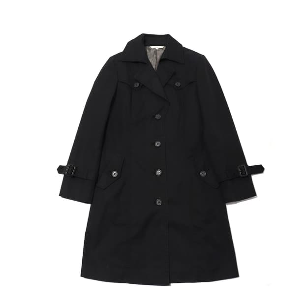 MCM 블랙 코튼 코트 women M