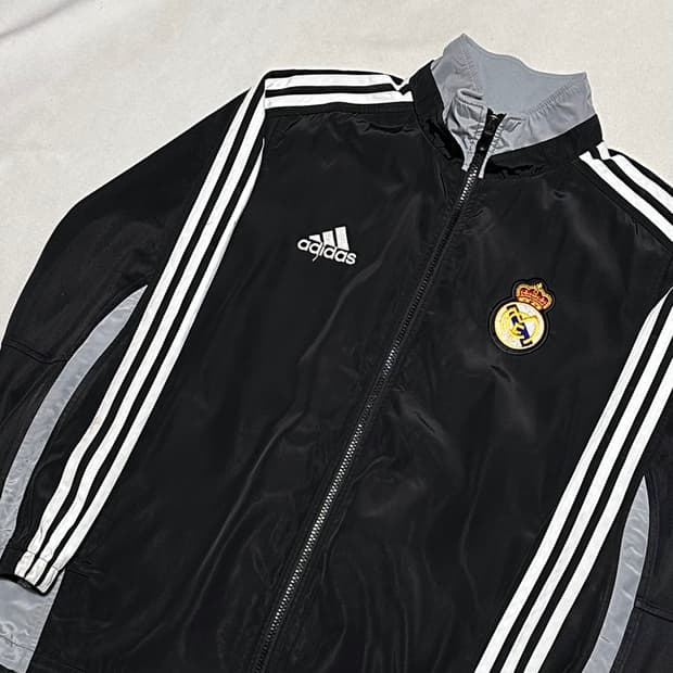 95 아디다스 레알마드리드 블랙 자켓