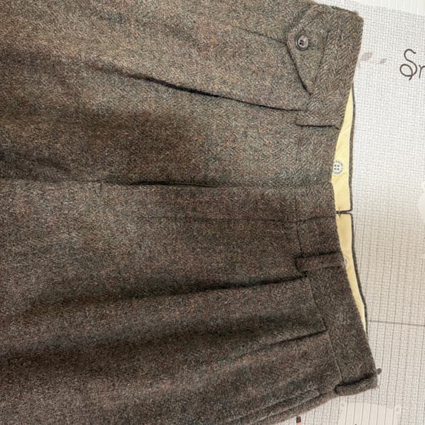 폴로 랄프로렌 트위드 울 팬츠 30