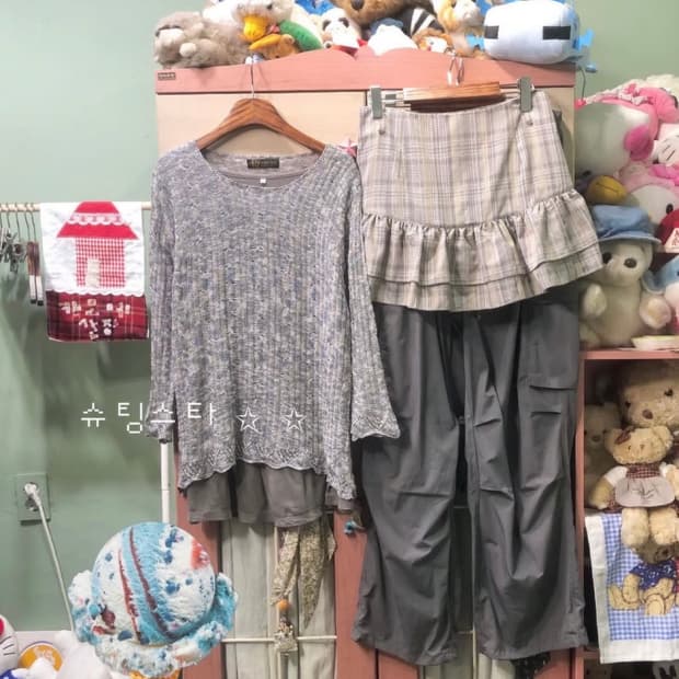 카모메산장 슈팅스타 코디세트