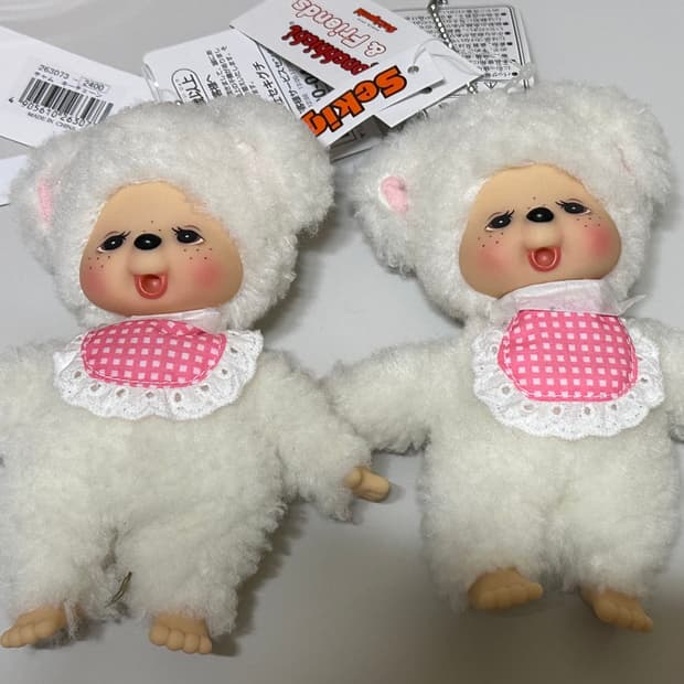 몬치치 베비치치 치무탄 양 인형 키링 