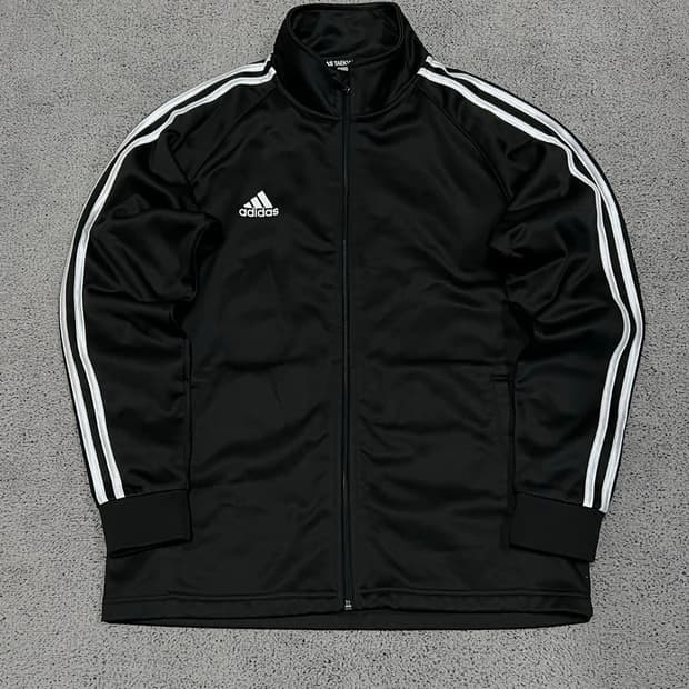 (M) 아디다스 태권도 저지 블랙