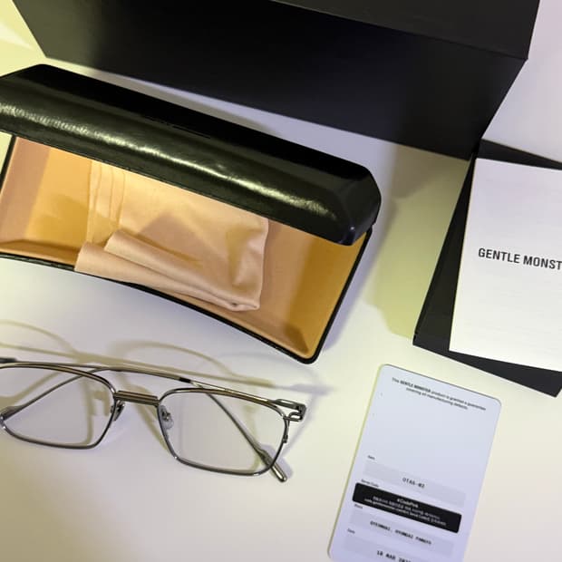 젠틀몬스터 오타스02 otas-02 실버