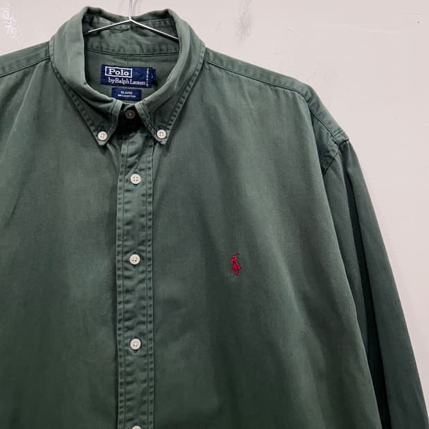 폴로 랄프로렌 BLAIRE 스몰포니 헤비코튼 셔츠